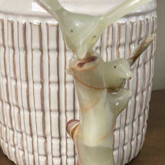 vintage onyx Birds on a tree - Picture 12 of 12